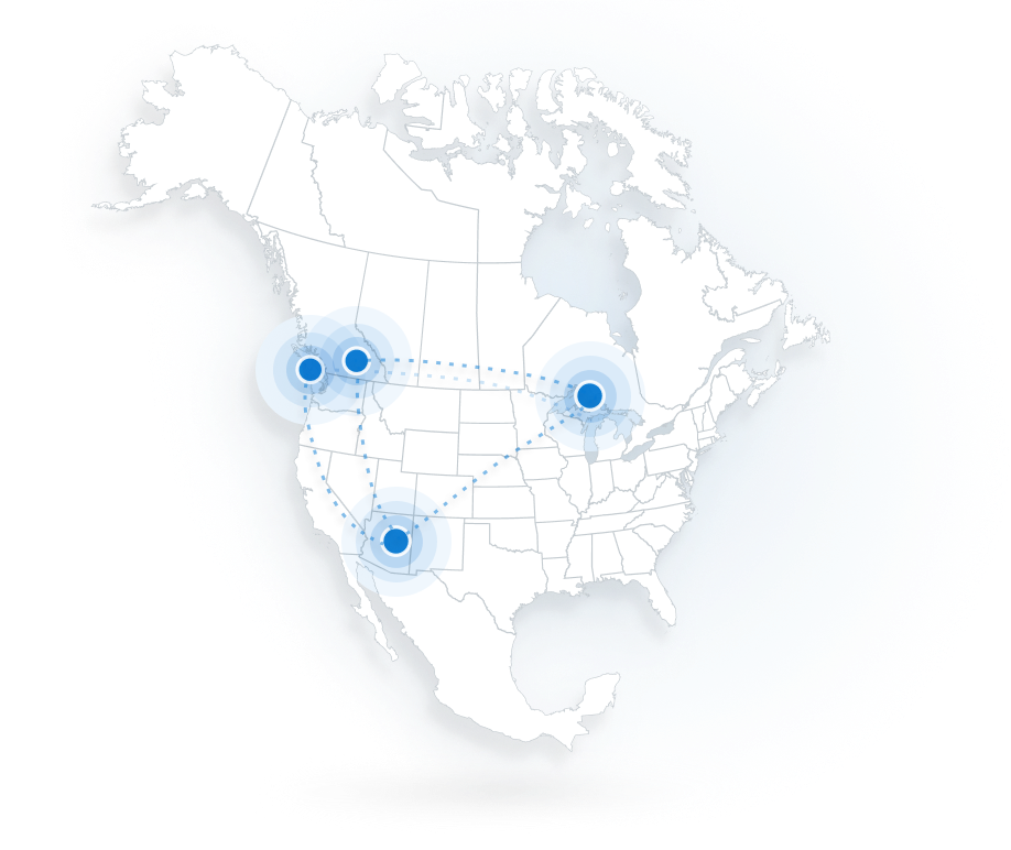 Company Locations Map